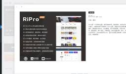 wordpress模板 Ripro8.9主题 开心版免授权/ripro日主题V8.9 无错版