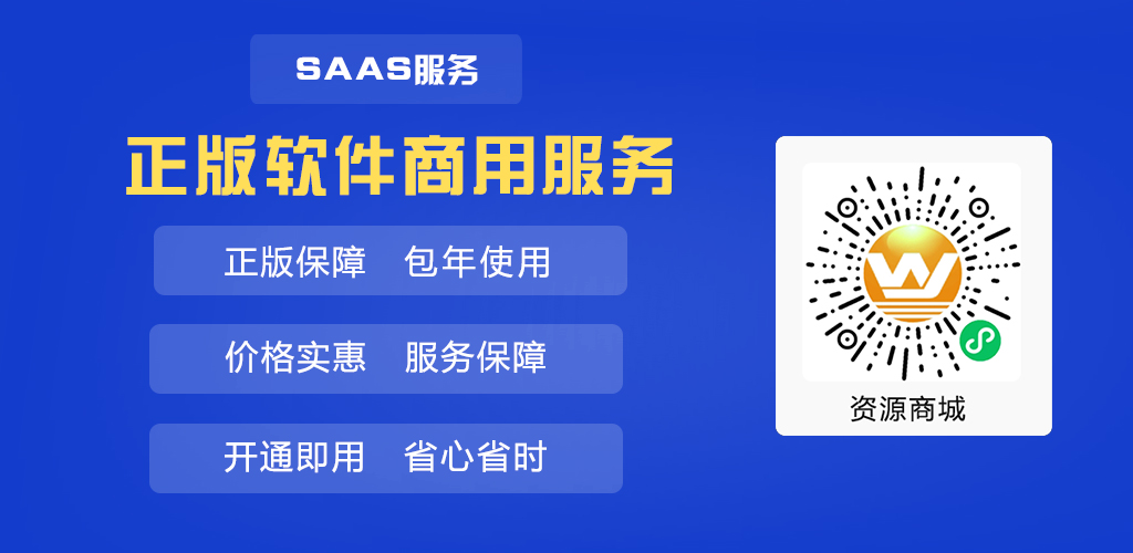 正版软件商用SAAS服务